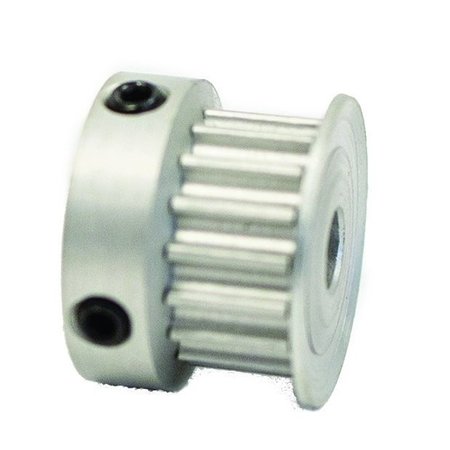 B B Manufacturing 17-3P06-6CA2, Timing Pulley, Aluminum, Clear Anodized 17-3P06-6CA2